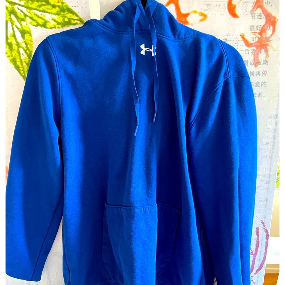 Title:
Under Armour Royal Blue Hoodie - Men’s Size Large